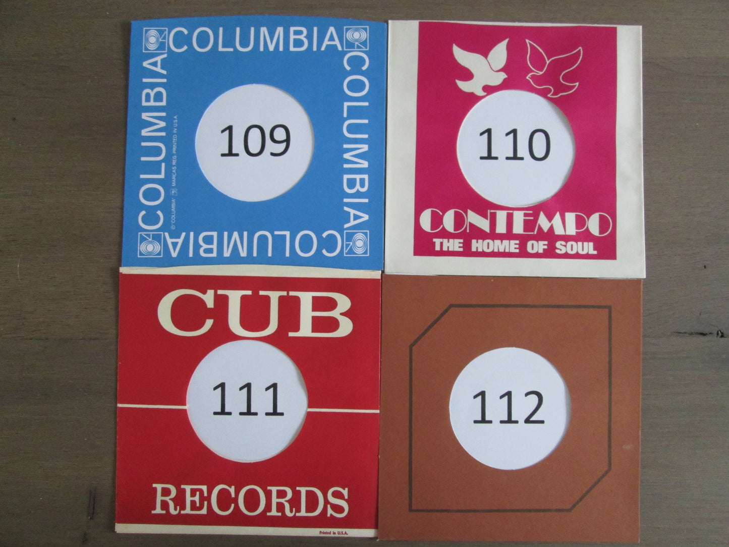 Fabriekshoesjes voor 7'' Vinyl